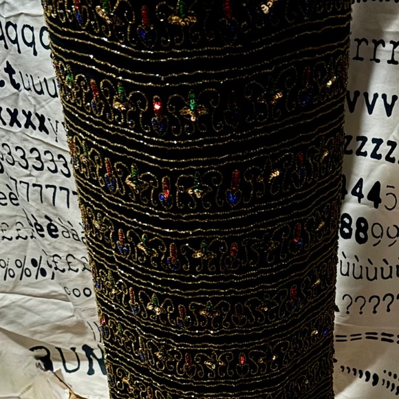 Vintage Beaded 2 Piece Skirt set - Picture 5 of 12